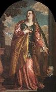 St Lucy and a Donor Paolo Veronese
